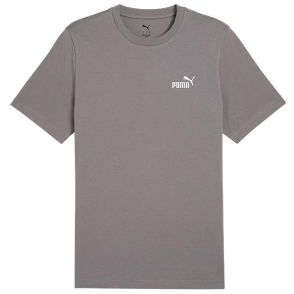 Tricou pentru bărbați Puma Ess Small No. 1 Logo Tee (S) 100% bumbac / Gray photo 1