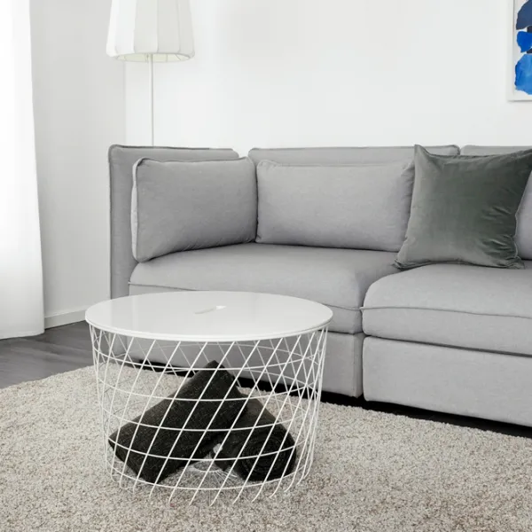 Măsuță de cafea Ikea Kvistbro 5290307 White photo 4