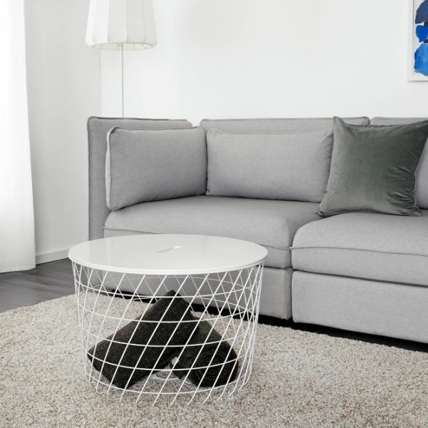 Măsuță de cafea Ikea Kvistbro 5290307 White photo 4