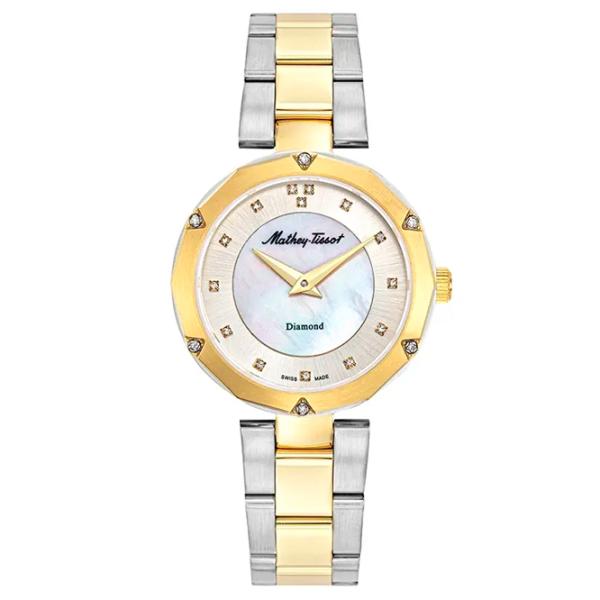 Ceas de mână pentru femei Mathey-Tissot D1087BQYI Cuarț / 32 mm photo 1 Ceas de mână pentru femei Mathey-Tissot D1087BQYI Cuarț / 32 mm photo 1