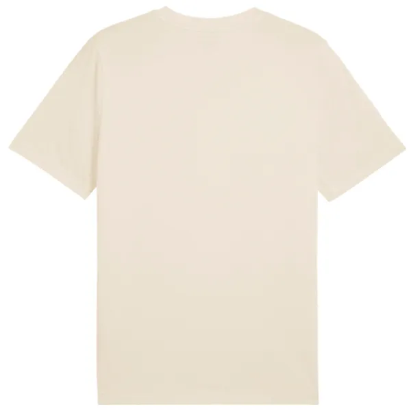 Tricou pentru bărbați Puma Ess Small No. 1 Logo Tee (S) 100% bumbac / Beige photo 2