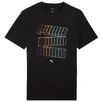 Футболка для мужчин Puma Ess Logo Lab Hog Tee 100% хлопок / Черный