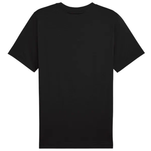 Tricou pentru bărbați Puma Ess Logo Lab Hog Tee 100% bumbac / Black photo 2