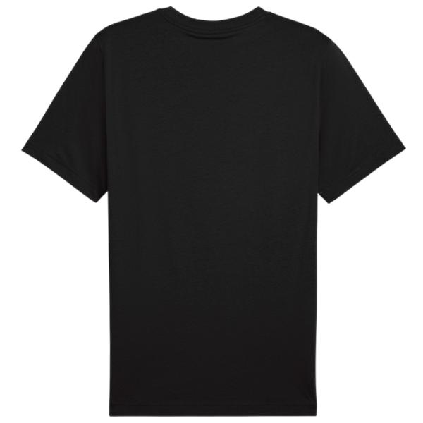 Tricou pentru bărbați Puma Ess Logo Lab Hog Tee 100% bumbac / Black photo 2