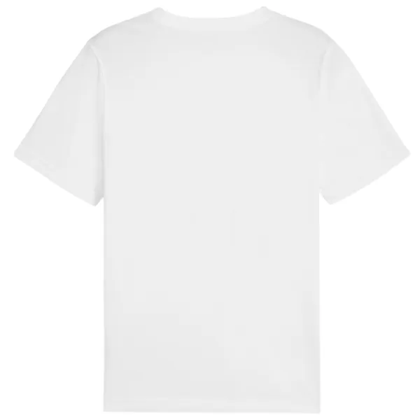 Tricou pentru bărbați Puma Ess Logo Lab Hog Tee 100% bumbac / White photo 2
