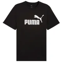 Tricou pentru bărbați Puma Ess No. 1 Logo Tee 100% bumbac / Black