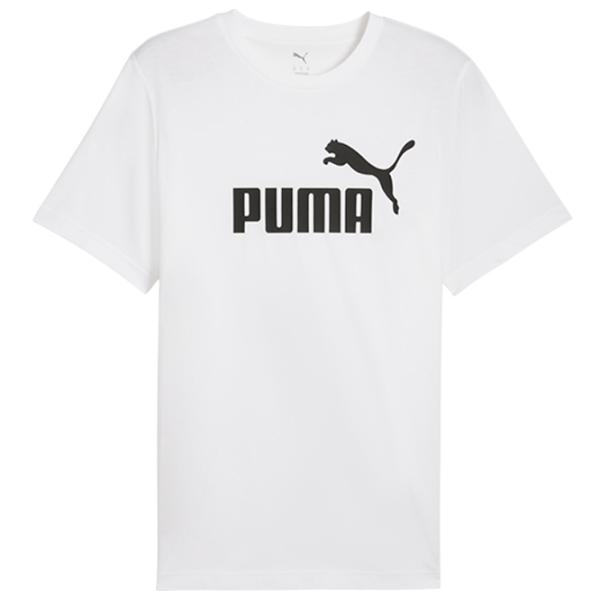 Футболка для мужчин Puma Ess No. 1 Logo Tee 100% хлопок / Белый photo 1
