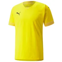 Tricou pentru bărbați Puma Team Final Jersey 100% poliester / Yellow