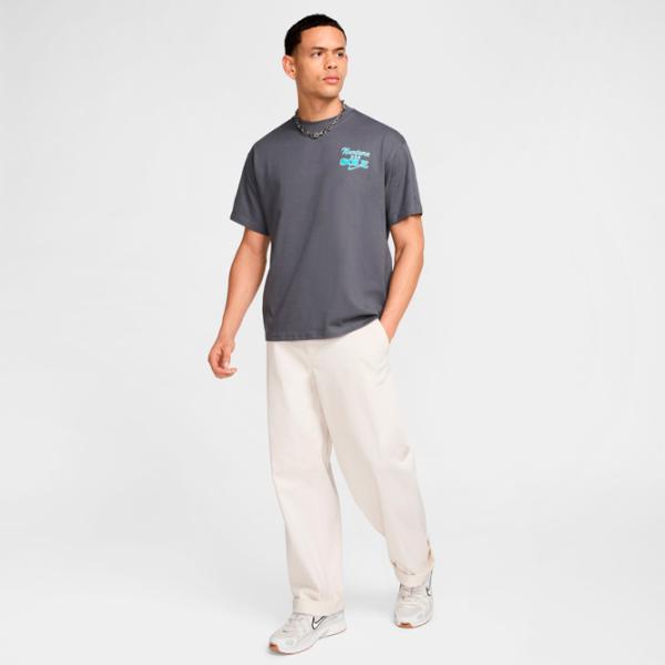 Tricou pentru bărbați Nike Sportswear Max90 Blooming 100% bumbac / Gray photo 2