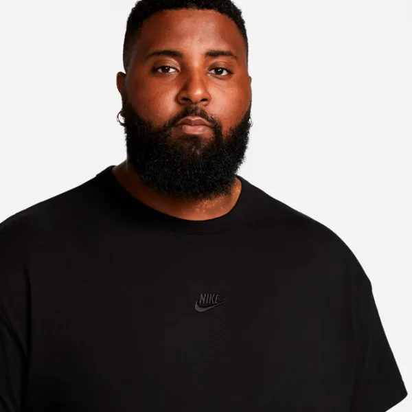 Футболка для мужчин Nike M Sportswear Premium Essentials 100% хлопок / Черный photo 2