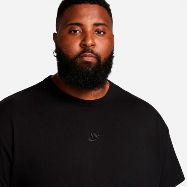 Футболка для мужчин Nike M Sportswear Premium Essentials 100% хлопок / Черный photo 2