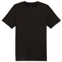 Tricou pentru bărbați Puma Ess Elevated Embroidered Tee 100% bumbac / Black