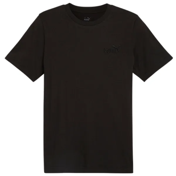 Tricou pentru bărbați Puma Ess Elevated Embroidered Tee 100% bumbac / Black photo 1 Tricou pentru bărbați Puma Ess Elevated Embroidered Tee 100% bumbac / Black photo 1