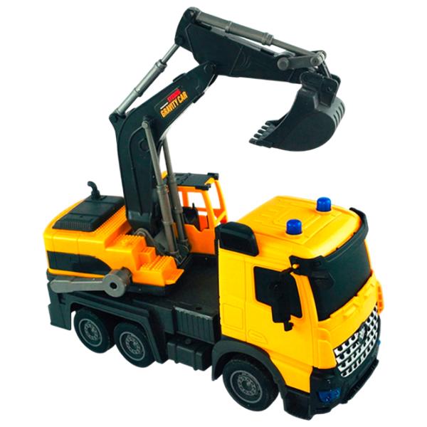 Грузовик Richi Tichi 99892 8600022199892  / / Серый Желтый photo 3 Грузовик Richi Tichi 99892 8600022199892  / / Серый Желтый photo 3