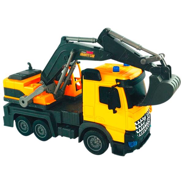 Грузовик Richi Tichi 99892 8600022199892  / / Серый Желтый photo 4 Грузовик Richi Tichi 99892 8600022199892  / / Серый Желтый photo 4