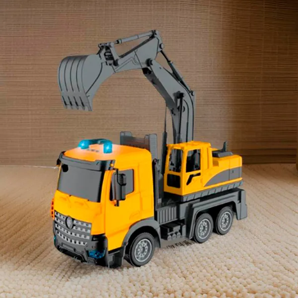 Грузовик Richi Tichi 99892 8600022199892  / / Серый Желтый photo 8 Грузовик Richi Tichi 99892 8600022199892  / / Серый Желтый photo 8