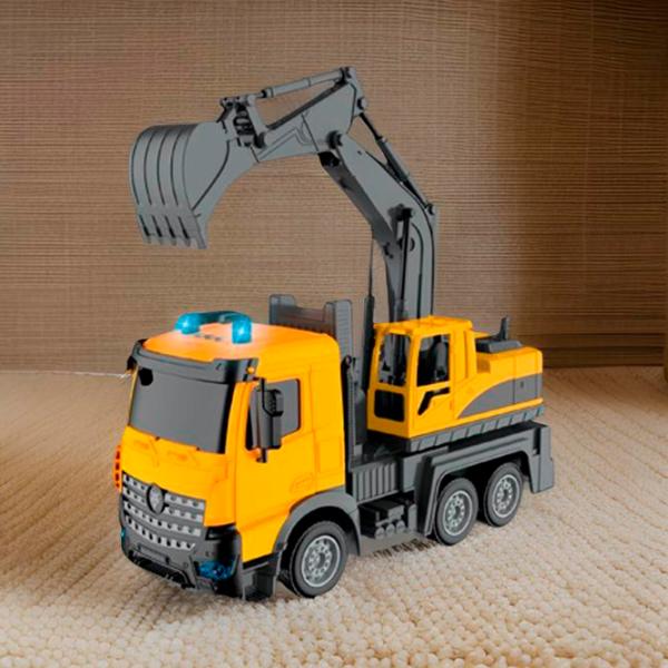 Грузовик Richi Tichi 99892 8600022199892  / / Серый Желтый photo 8 Грузовик Richi Tichi 99892 8600022199892  / / Серый Желтый photo 8