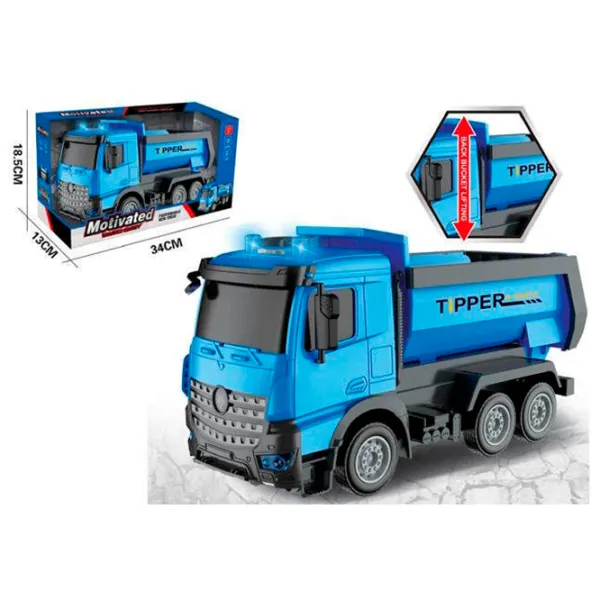 Грузовик Richi Tichi 99953 8600022199953  / / Серый Синий photo 5