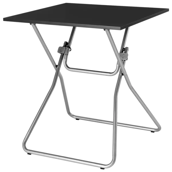 Обеденные стол со стульями Ikea Gunde Квадратная / ДСП / Черный photo 2