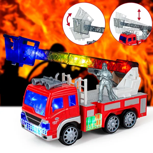 Грузовик Richi Tichi 22634 8600020722634  / / Серый Красный photo 4 Грузовик Richi Tichi 22634 8600020722634  / / Серый Красный photo 4