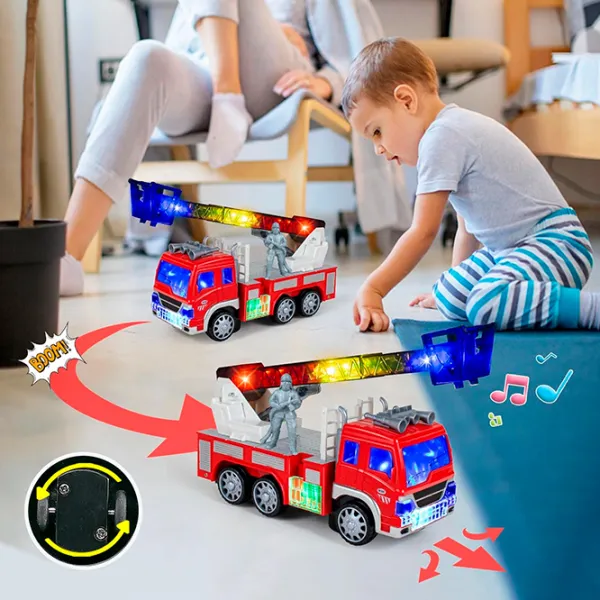 Грузовик Richi Tichi 22634 8600020722634  / / Серый Красный photo 5 Грузовик Richi Tichi 22634 8600020722634  / / Серый Красный photo 5