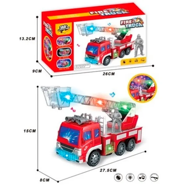 Грузовик Richi Tichi 22634 8600020722634  / / Серый Красный photo 9 Грузовик Richi Tichi 22634 8600020722634  / / Серый Красный photo 9