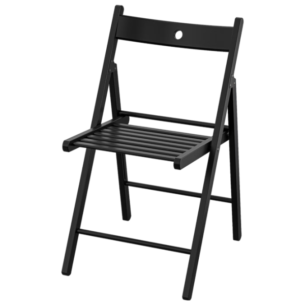 Set masă și scaune Ikea Hauga/Frosvi Dreptunghiulară / Lemn / Black photo 2