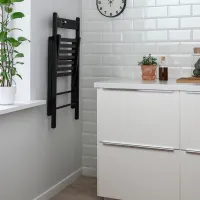 Обеденные стол со стульями Ikea Hauga/Frosvi Прямоугольная / Дерево / Черный photo 5