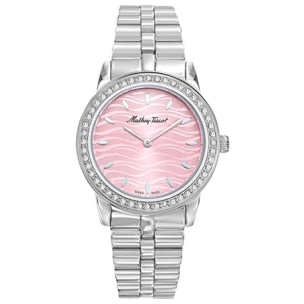 Ceas de mână pentru femei Mathey-Tissot D10860AQPK Cuarț / 34 mm photo 1 Ceas de mână pentru femei Mathey-Tissot D10860AQPK Cuarț / 34 mm photo 1