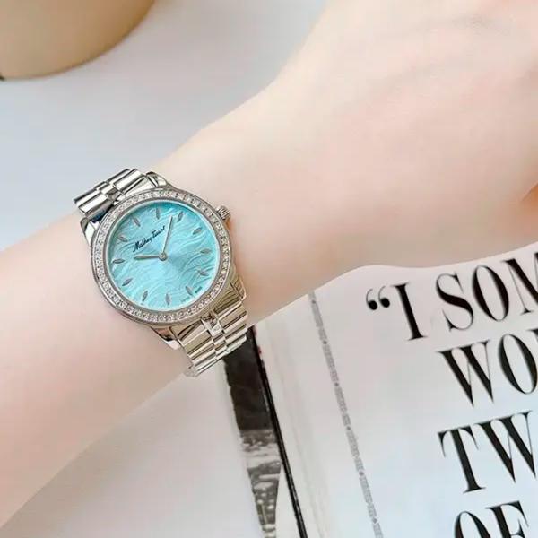 Ceas de mână pentru femei Mathey-Tissot D10860AQBU Cuarț / 34 mm photo 3