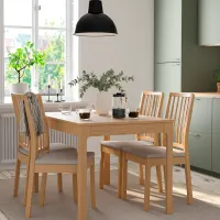 Обеденные стол со стульями Ikea Ekedalen/Orrsta Прямоугольная / ДСП / Wood photo 7