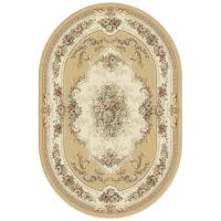 Ковер Covoare Ungheni Bella Classic Бежевый / Шерсть