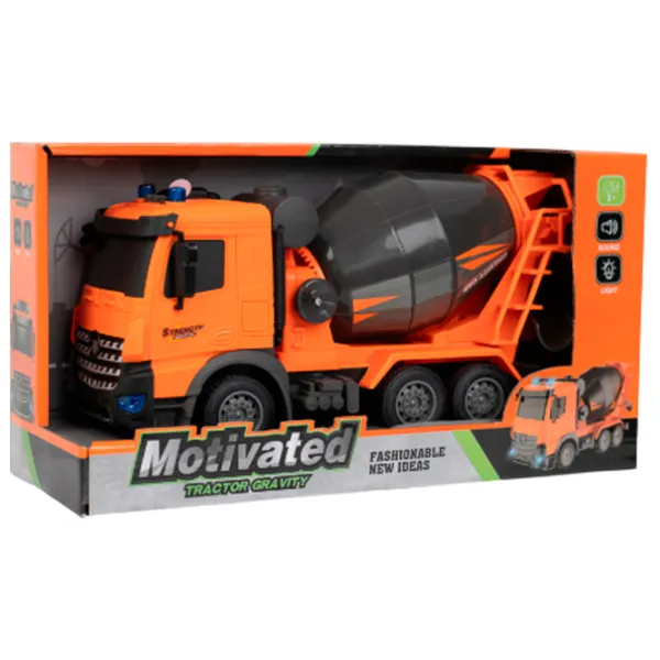 Бетономешалка Richi Tichi 00710 8600022200710  / / Серый Оранжевый photo 3 Бетономешалка Richi Tichi 00710 8600022200710  / / Серый Оранжевый photo 3