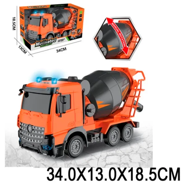 Бетономешалка Richi Tichi 00710 8600022200710  / / Серый Оранжевый photo 6 Бетономешалка Richi Tichi 00710 8600022200710  / / Серый Оранжевый photo 6