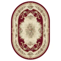 Covor Covoare Ungheni Bella Classic Red Beige / Lână