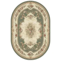 Covor Covoare Ungheni Bella Classic Beige Green / Lână