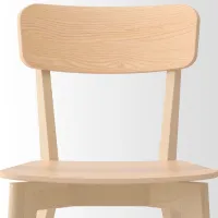 Set masă și scaune Ikea Lisabo Dreptunghiulară / Lemn / Wood photo 3
