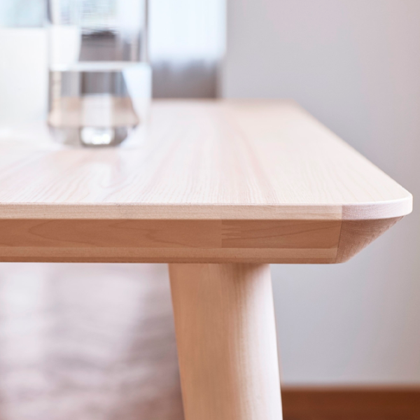 Set masă și scaune Ikea Lisabo Dreptunghiulară / Lemn / Wood photo 4