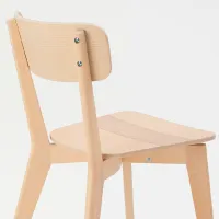 Set masă și scaune Ikea Lisabo Dreptunghiulară / Lemn / Wood photo 6