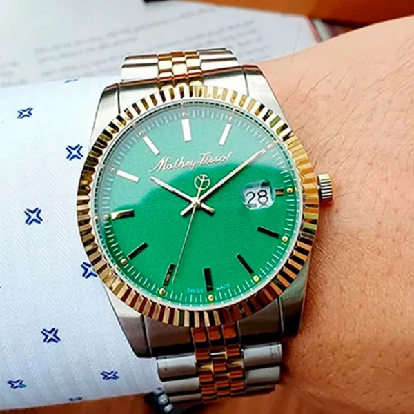 Ceas de mână pentru bărbați Mathey-Tissot H810BV Cuarț / 40 mm photo 3