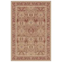 Ковер Covoare Ungheni Bella Classic Beige Red / Шерсть