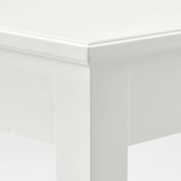 Обеденные стол со стульями Ikea Idanas/Skogsbo Прямоугольная / МДФ / Белый photo 5