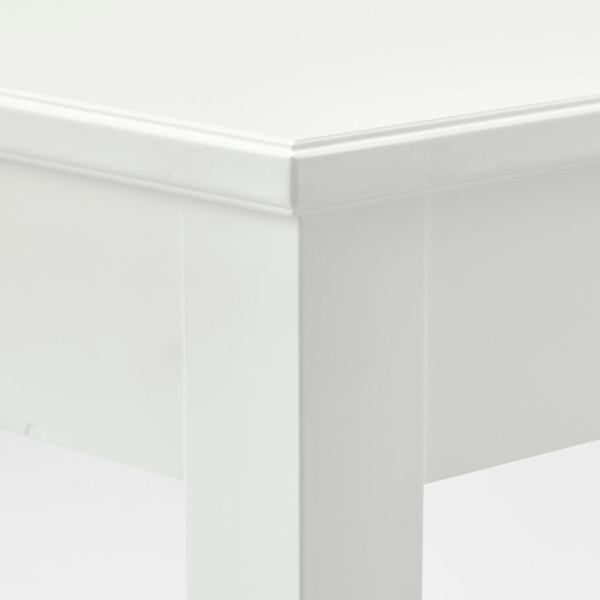 Обеденные стол со стульями Ikea Idanas/Skogsbo Прямоугольная / МДФ / Белый photo 5