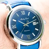 Ceas de mână pentru bărbați Mathey-Tissot H9030ABU Mecanic / 43 mm photo 4