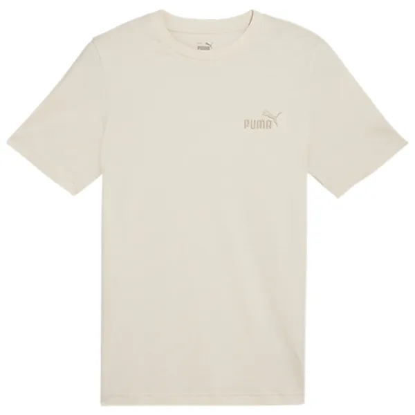 Tricou pentru bărbați Puma Ess Elevated Embroidered Tee 100% bumbac / Beige photo 1 Tricou pentru bărbați Puma Ess Elevated Embroidered Tee 100% bumbac / Beige photo 1