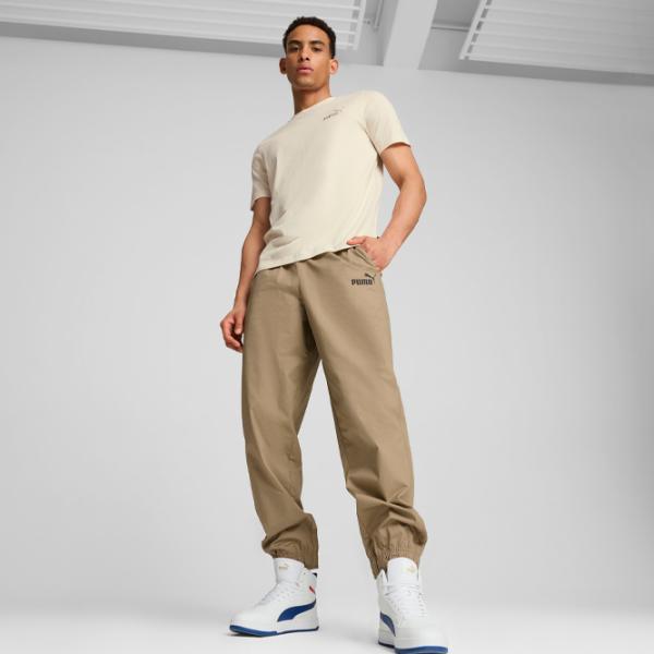 Tricou pentru bărbați Puma Ess Elevated Embroidered Tee 100% bumbac / Beige photo 4 Tricou pentru bărbați Puma Ess Elevated Embroidered Tee 100% bumbac / Beige photo 4
