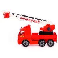 Грузовик Polеsie PowerTruck fire engine 8787 / / Серый Красный photo 2
