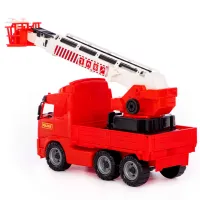 Грузовик Polеsie PowerTruck fire engine 8787 / / Серый Красный photo 3