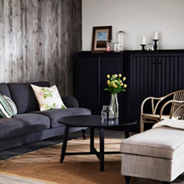 Măsuță de cafea Ikea Kragsta 5317664 Black photo 3