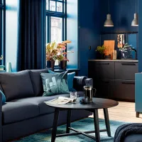 Măsuță de cafea Ikea Kragsta 5317664 Black photo 5